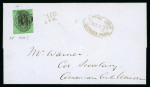 Stamp of United States » Carrier Issues US local post stamps and carriers 1846-60, a very interesting lot of seventeen letters