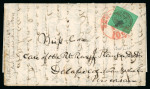 Stamp of United States » Carrier Issues US local post stamps and carriers 1846-60, a very interesting lot of seventeen letters