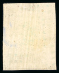 Stamp of Turkey Turkey 1863 2ghr black on blue, third printing on thick
