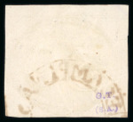 Stamp of Brazil Brazil 1843 30r, a fine-very fine example with full to wide margins, obliterated by circular Correio