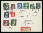Stamp of Austria » Local Issues 1945 Austria local issues Mondsee cpl. on 2 covers