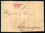 Stamp of Austria » Salzburg 1850 Austria, Salzburg, early usage 8th day of issue cover