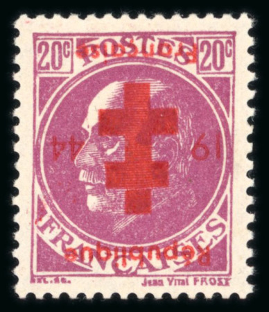 Stamp of France » Libération Provins (Seine et Marne): Type Pétain, Mayer n°10/15