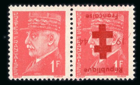 Stamp of France » Libération Provins (Seine et Marne): Type Pétain, Mayer n°16/29