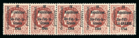 Stamp of France » Libération Sainte Foy La Grande (Gironde): Type Pétain, Mayer