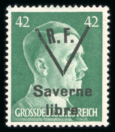 Stamp of France » Libération Saverne (Bas Rhin): Hitler, divers numéros Mayer **