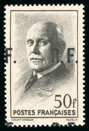 Stamp of France » Libération Poitiers (Vienne): Type Pétain, Mayer N°39/50 ** ,
