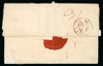 Stamp of Great Britain » Postal History » Pre-Adhesive & Stampless 1821 (July 17) entire from London to Austria, with contents mentioning the upcoming coronation of King George IV