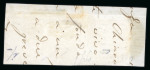 Stamp of Austria » Lombardy Venetia 1850 Lombardy Venetia Austria Italy 15c mixed types strip of 3 pmk VICENZA