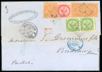 Stamp of Colonies françaises » Martinique 1870, archive DESMARIES et Fils, lettre de St Pierre Martinique