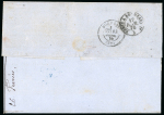 Stamp of Colonies françaises » Martinique 1870, archive DESMARIES et Fils, lettre de St Pierre Martinique