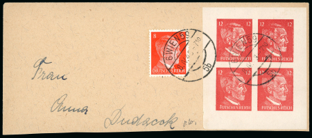 Stamp of France » Libération Propagande: 1943, Futsches Reich superbe et très rare