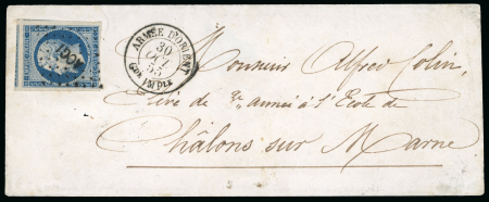Stamp of France » Empire 1853-1862 1854-1856, Guerre de Crimée,16 plis sur pages d'exposition