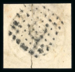 Stamp of India » 1852 Scinde Dawk India 1852 Scinde District 1/2a white, imperforate used single