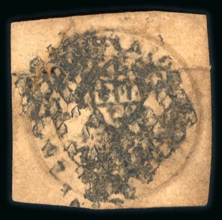 Stamp of India » 1852 Scinde Dawk India 1852 Scinde District 1/2a white, imperforate used