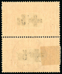 Stamp of Colonies françaises » Réunion 1915-1916,  Croix-Rouge Y&T n° 80 en paire, un timbre