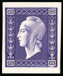Stamp of France » Émissions à partir de 1900 1948, Marianne de Dulac Y&T n°701G/701W **, 15 tirages