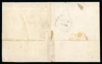Stamp of Great Britain » 1847-54 Embossed 1902-04 1/2pi green and carmine, used with Larnaca