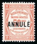 Stamp of France » Cours d'Instruction Cours d'Instruction taxe YT n° 47-CI1 neuf *, signé