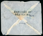 Stamp of India » Airmails 1936 3 airmail crash covers, “Scipio” crash cover 22 August