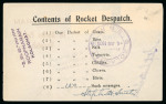 Stamp of Aerophilately » Rocketmail 1935/38/39 a group of rocket mail, comprising four rocketgrams signed Stephen Smith