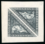 Stamp of South Africa » Cape of Good Hope 1902-29 reprints (proofs) in pairs for 6d in black and in carmine, also 1s in violet