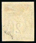 Stamp of Colonies françaises » Guyane française 1886-1888, Y&T n° 1 *, signé brun, cote 900€, TB.