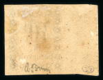 Stamp of Colonies françaises » Guadeloupe 1876, timbre taxe YT n° 3 *, joli bord de feuille.