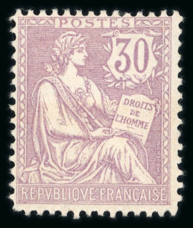 Stamp of France » Émissions à partir de 1900 1902, Type Mouchon retouchés, série Y&T n° 124/128