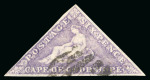 Stamp of South Africa » Cape of Good Hope 1863-64 6d bright mauve used, close to fine margins,