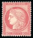 Stamp of France » Emission Cérès 1871-72 1871/1872 - Série Cérès du 1 centime au 80 centimes