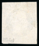 Stamp of France » Présidence de 1852 1852, Présidence 25 centimes bleu Y&T n°10 (*), 4 marges