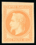 Stamp of France » Empire Lauré 1863-1870 1869 - Empire lauré série de 8 valeurs du 1 centime