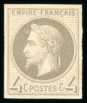 Stamp of France » Empire Lauré 1863-1870 1869 - Empire lauré série de 8 valeurs du 1 centime