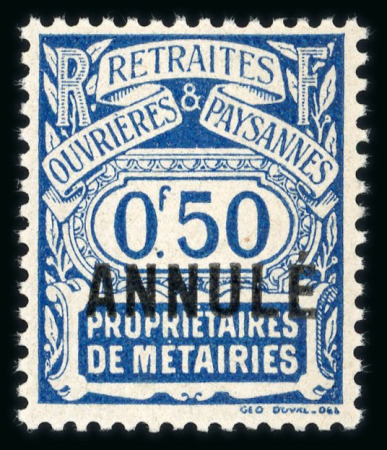 Stamp of France » Cours d'Instruction 1911, Cours d'Instruction timbres socio-postaux, Y&T n° ROP 1