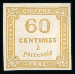 Stamp of France » Timbres-Taxe 1859-1884, belle et assez peu commune collection