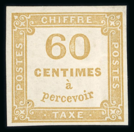 Stamp of France » Timbres-Taxe 1859-1884, belle et assez peu commune collection