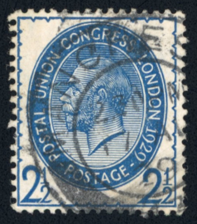 Stamp of Great Britain » King George V » 1924-36 Issues 1929 PUC 2 1/2d blue fine used with inverted wmk