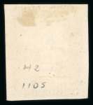 Stamp of Great Britain » 1840 1d Black and 1d Red plates 1a to 11 1d black pl.1a FB with good to large margins, used