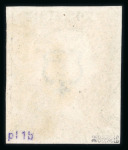 Stamp of Great Britain » 1840 1d Black and 1d Red plates 1a to 11 1d black (OB) Pl.1b with good even margins with inverted watermark, used