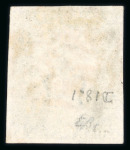 Stamp of Great Britain » 1840 1d Black and 1d Red plates 1a to 11 1d black pl.4 IK with good to very good margins and neat red MC