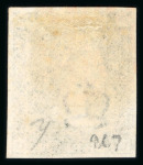 Stamp of Great Britain » 1840 1d Black and 1d Red plates 1a to 11 1840 1d black pl.7 LC with good even margins and boldly struck orange-red MC,