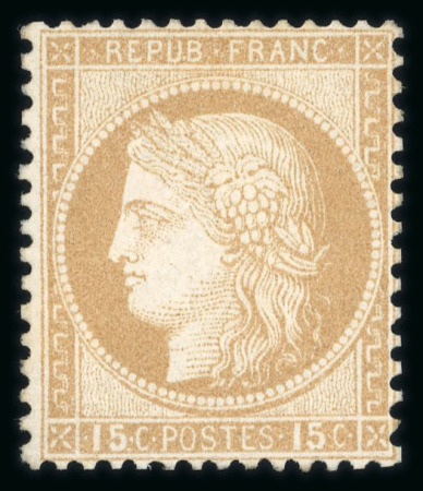 Stamp of France » Collections 1850-1938. Belle sélection de classiques et semi-modernes