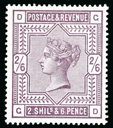 Stamp of Great Britain » 1855-1900 Surface Printed » 1883-84 & 1888 High Values 1883-84 2/6d. deep lilac, GD; fine mint; a fresh example.