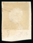 Stamp of Great Britain » 1840 1d Black and 1d Red plates 1a to 11 1840 1d black group of 5 fine four-margin examples, each showing a small degrees of marginal inscription
