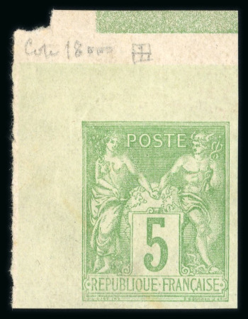 Stamp of France » Type Sage 1876-1900 1876/1898 - Type Sage, ensemble de timbres Non dentelés