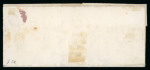 Stamp of France » Présidence de 1852 1852, Y&T n° 9 oblitéré sur lettre de 1853, càd T15