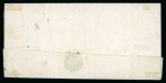 Stamp of France » Présidence de 1852 1853, Y&T n° 9 oblitéré sur lettre, oblitération PC