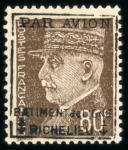 Stamp of France » Poste Aérienne 1943, PA militaire, Y&T n° 11 **. TB. Cote 1'800€.