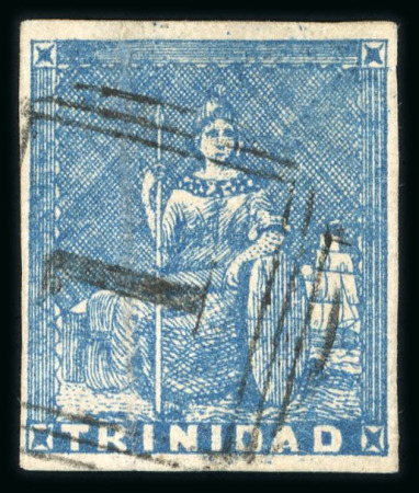 Stamp of Trinidad and Tobago » Trinidad 1851-80 accumulation in small stockbook, some better